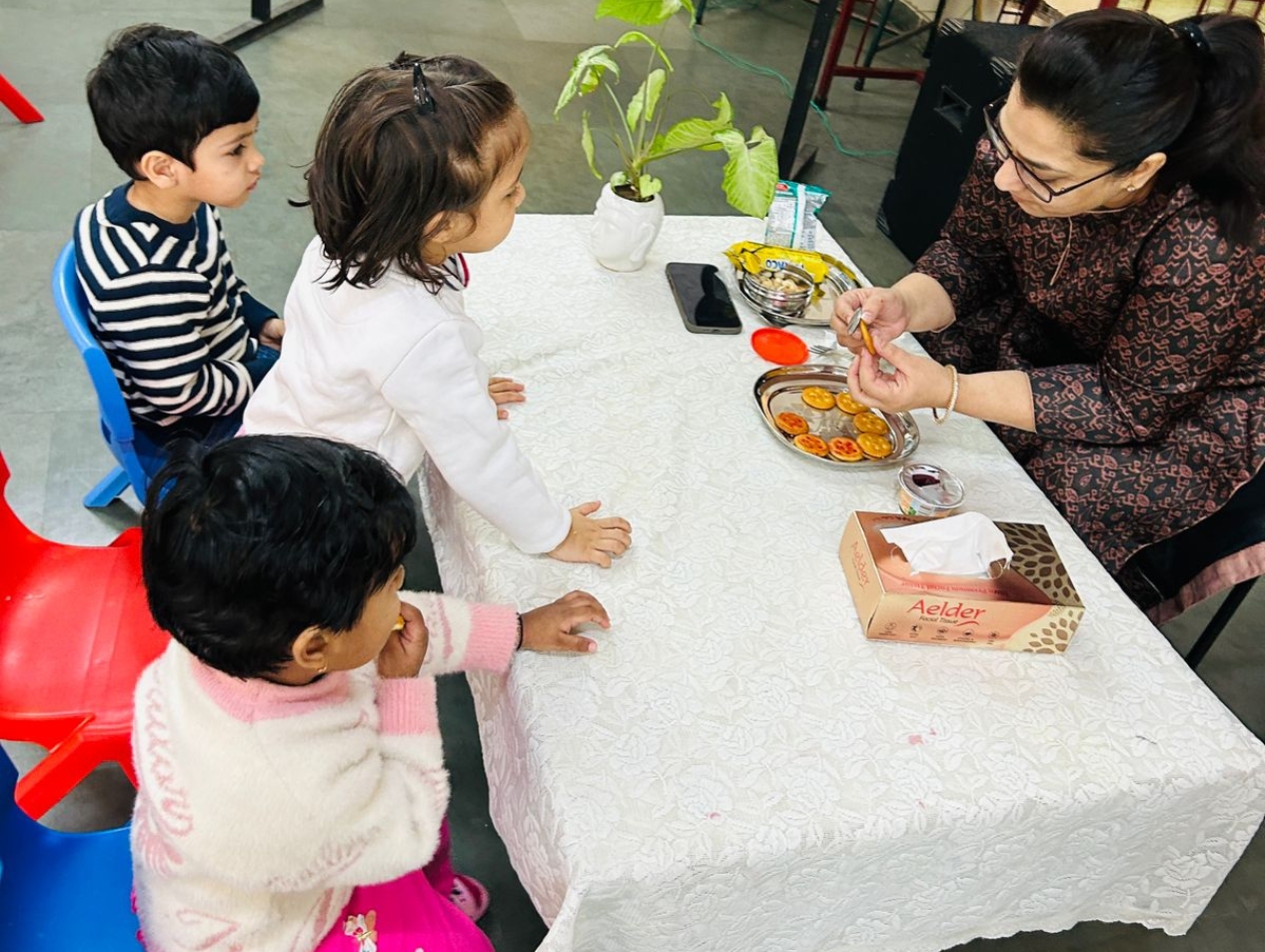 Learning beyond books - Toddlers Cooking activity