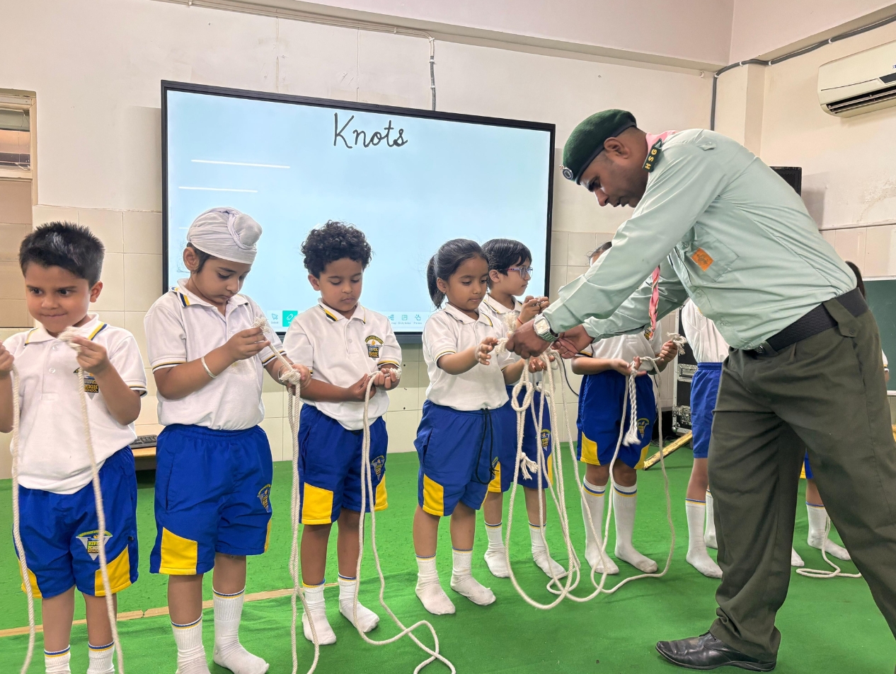 The Hindustan Scouts & Guides - Cubs and Bulbul Training Camp Lower Elemantary